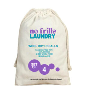 No frills Laundry Dryer Balls 4 pack